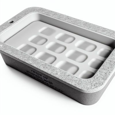 ফ্রিজে নিরাপদ কৃত্রিম পাথরের ছাঁচ সহ অ্যান্টি-স্টিক লেপ সহজ এবং পরিষ্কার