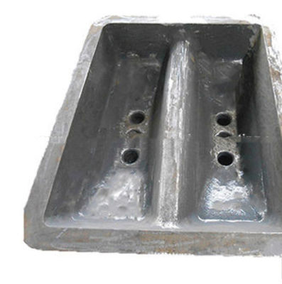 দুটি গহ্বর ড্রস প্যান স্টীল কাস্টিং 1500x1500