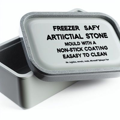 ফ্রিজে নিরাপদ কৃত্রিম পাথরের ছাঁচ সহ অ্যান্টি-স্টিক লেপ সহজ এবং পরিষ্কার