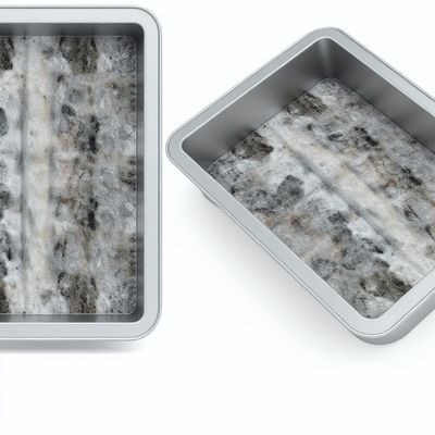 ফ্রিজে নিরাপদ কৃত্রিম পাথরের ছাঁচ সহ অ্যান্টি-স্টিক লেপ সহজ এবং পরিষ্কার