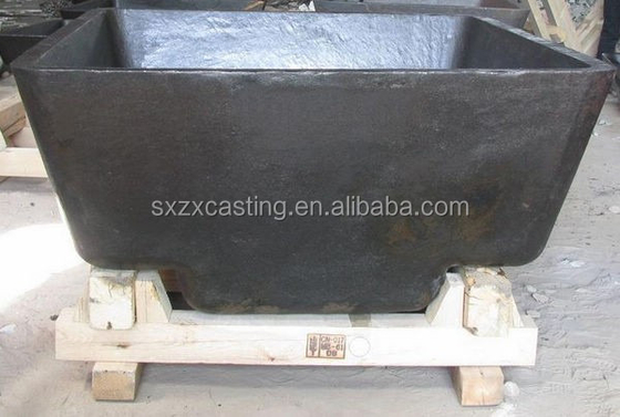 10-50 টন স্ল্যাগ প্যান, যার কঠোরতা 20-50 HRC এবং অগ্নিরোধী আস্তরণ আছে